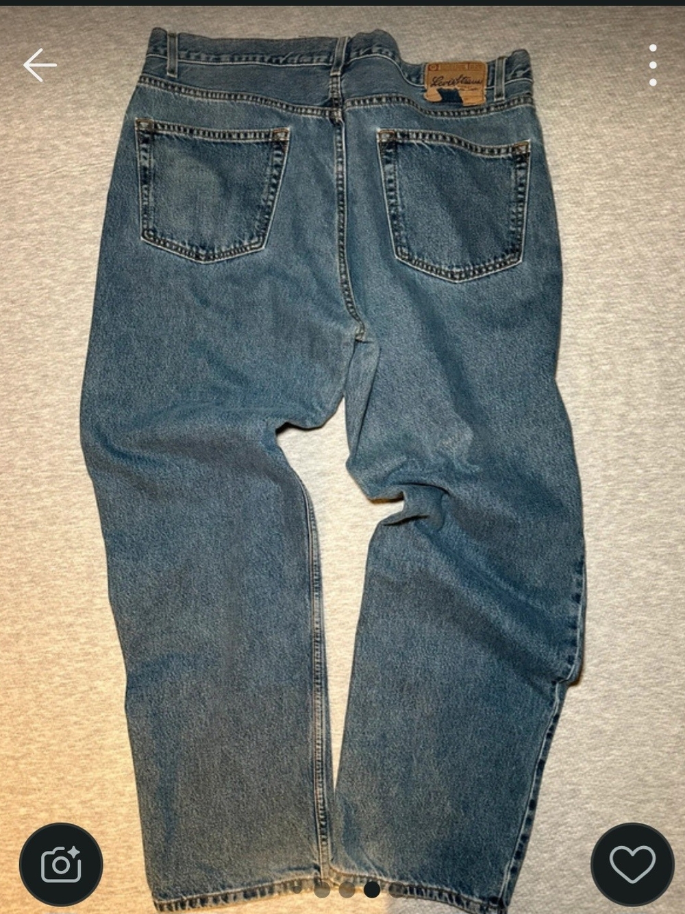 Levi Strauss Signature men's relaxed fit jeans in size W42 L32. 100% Cotton - Picture 8 of 9